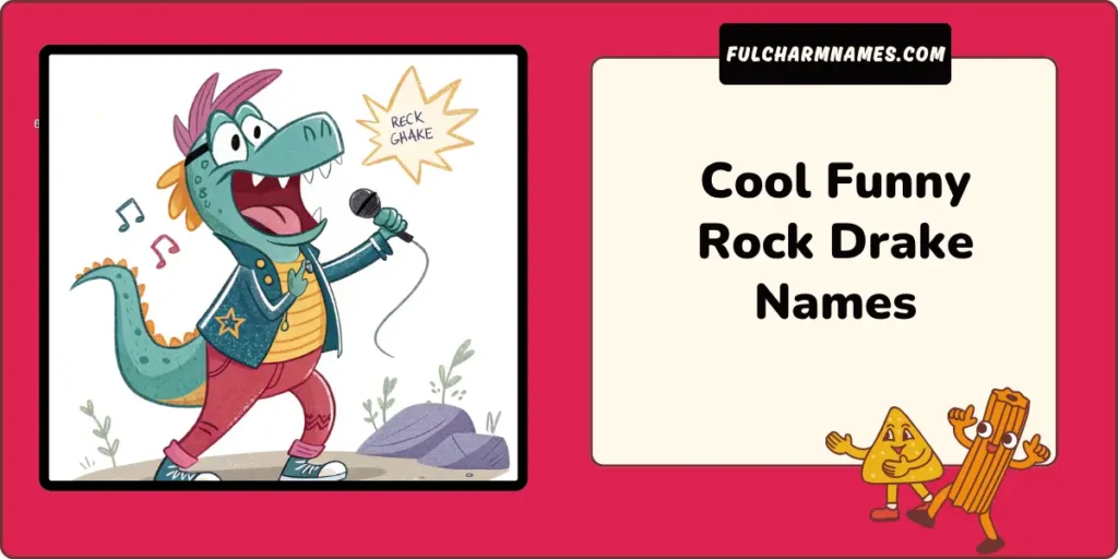 Cool Funny Rock Drake Names