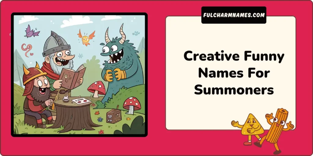 Creative Funny Names For Summoners