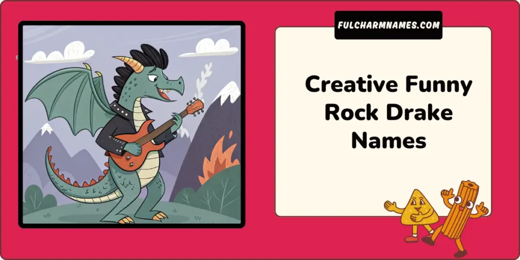 Creative Funny Rock Drake Names