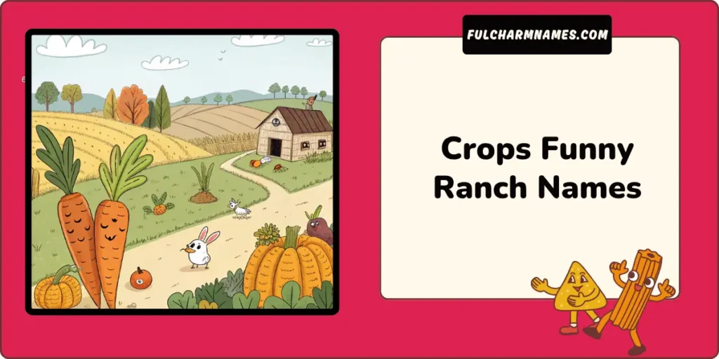 Crops Funny Ranch Names