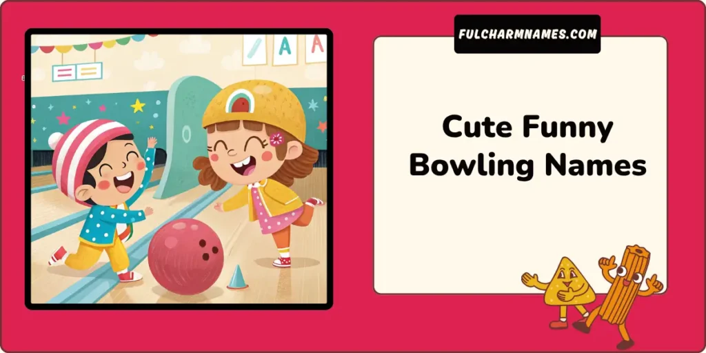 Cute Funny Bowling Names