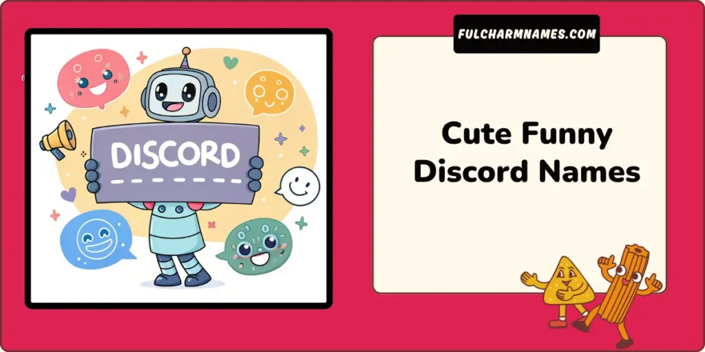 Cute Funny Discord Names