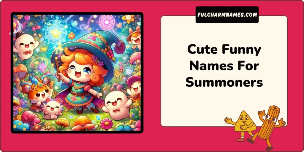 Cute Funny Names For Summoners