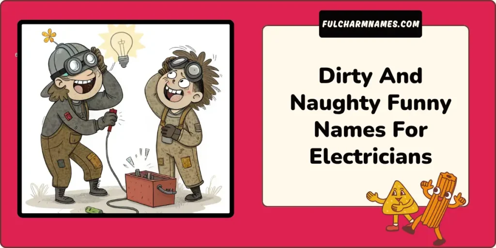 Dirty And Naughty Funny Names For Electricians