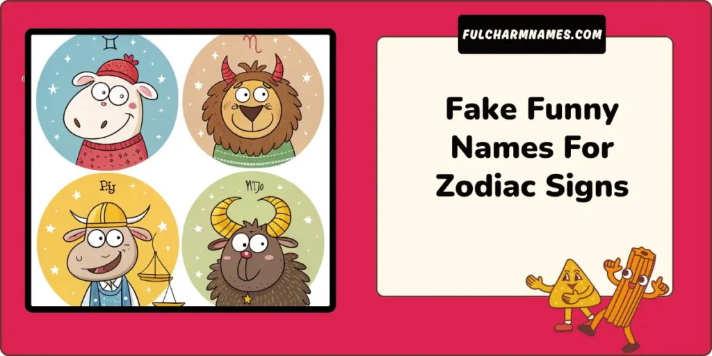 Fake Funny Names For Zodiac Signs