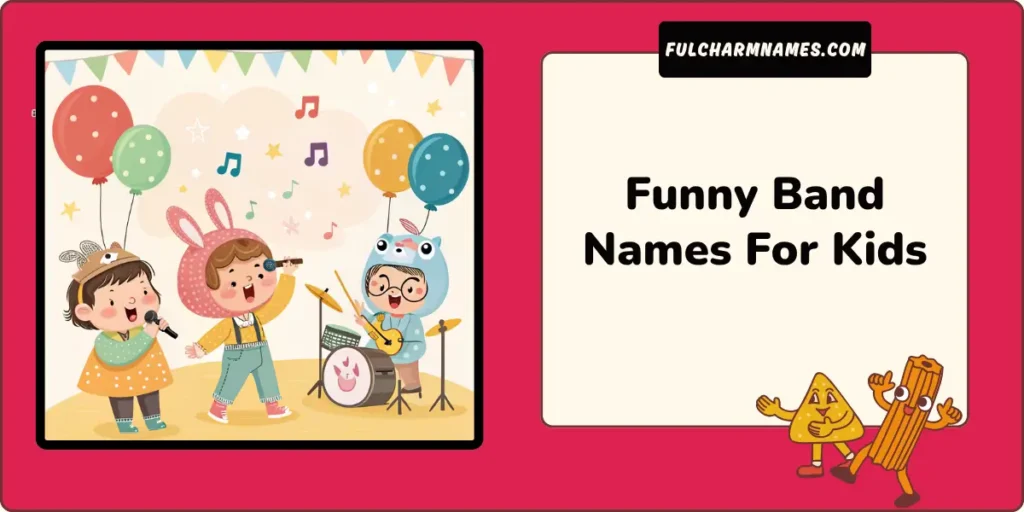 Funny Band Names For Kids