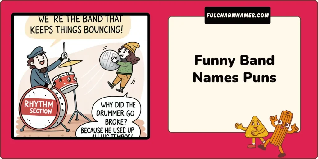 Funny Band Names Puns