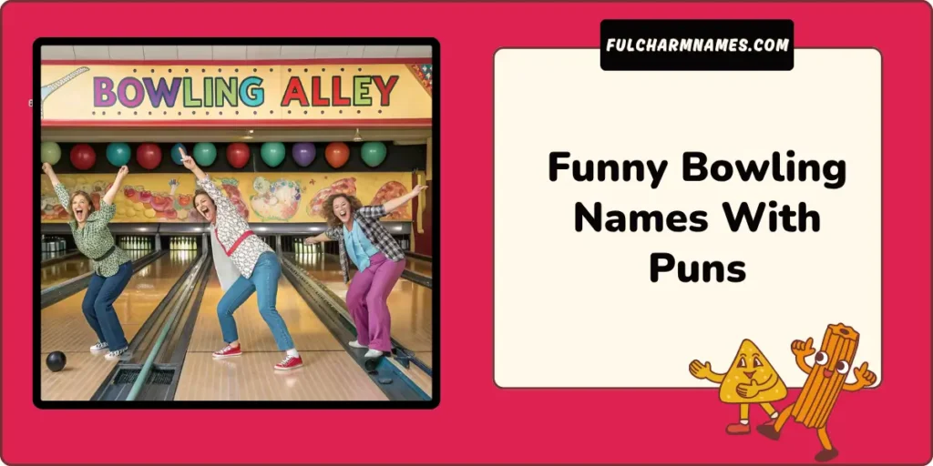 Funny Bowling Names With Puns