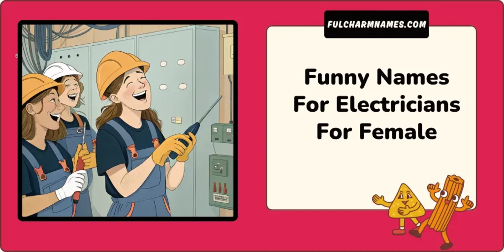 Funny Names For Electricians For Female