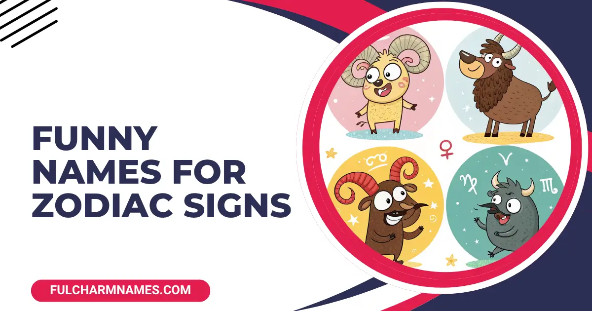 Funny Names For Zodiac Signs