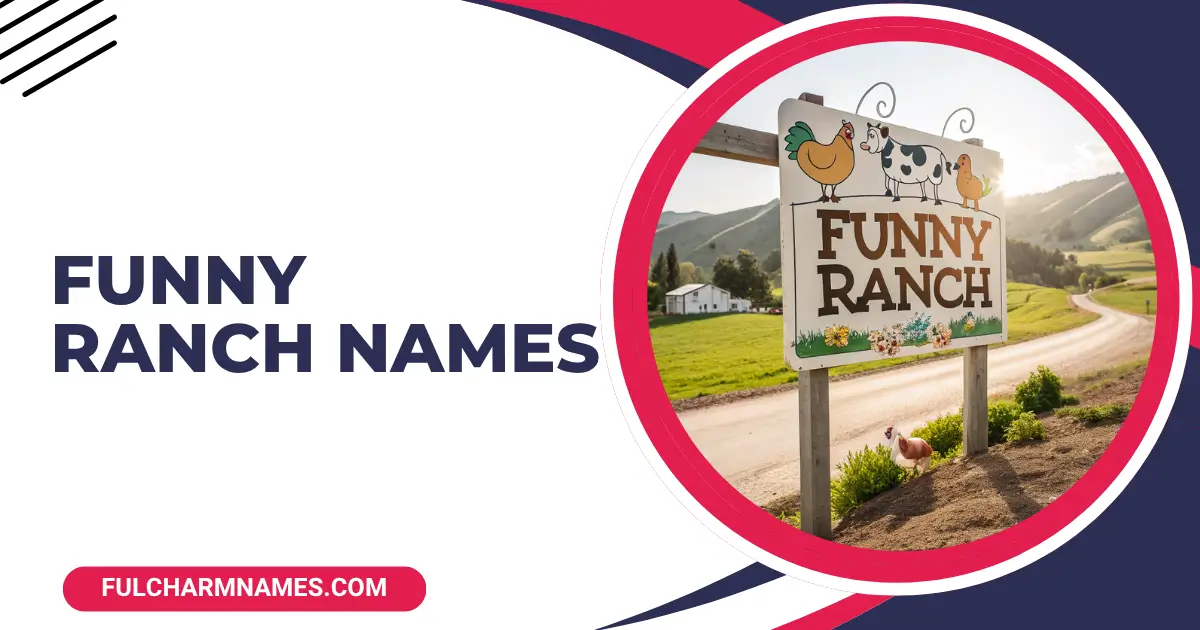 Funny Ranch Names