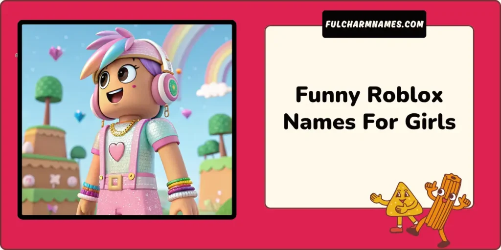 Funny Roblox Names For Girls