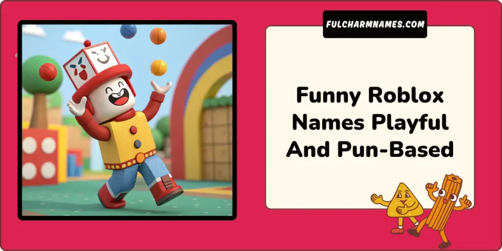 Funny Roblox Names Playful And Pun-Based