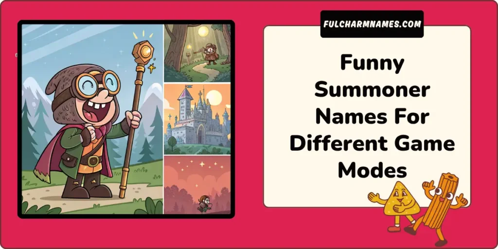 Funny Summoner Names For Different Game Modes
