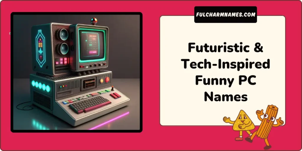 Futuristic & Tech-Inspired Funny PC Names 