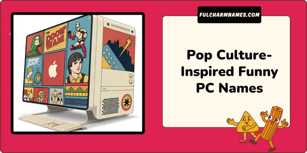 Pop Culture-Inspired Funny PC Names 