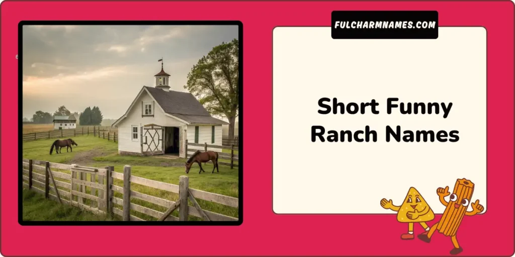 Short Funny Ranch Names