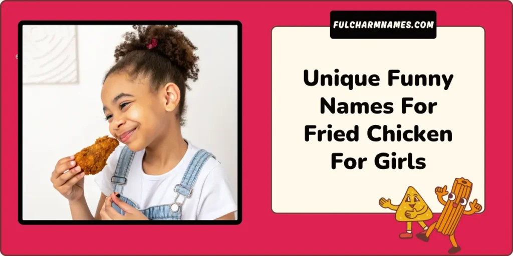 Unique Funny Names For Fried Chicken For Girls