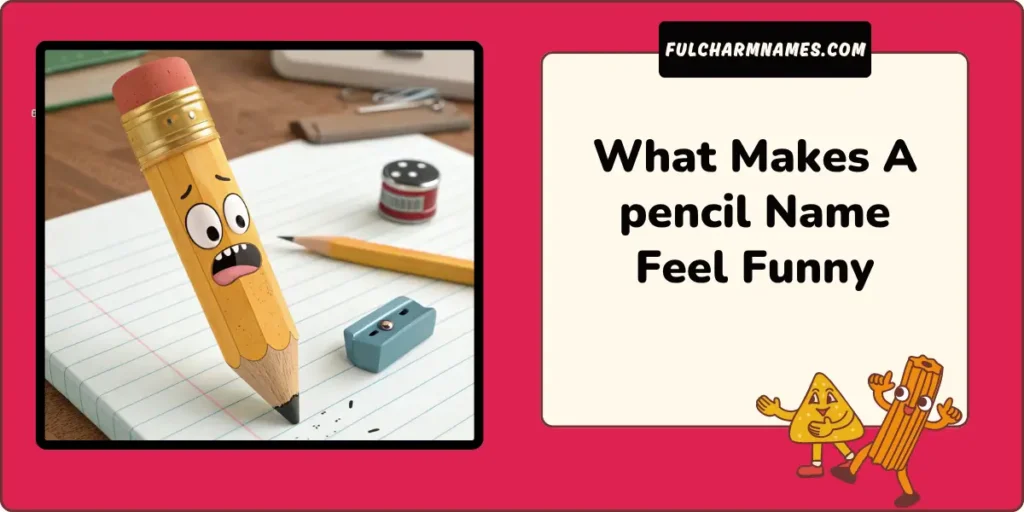 What Makes A pencil Name Feel Funny