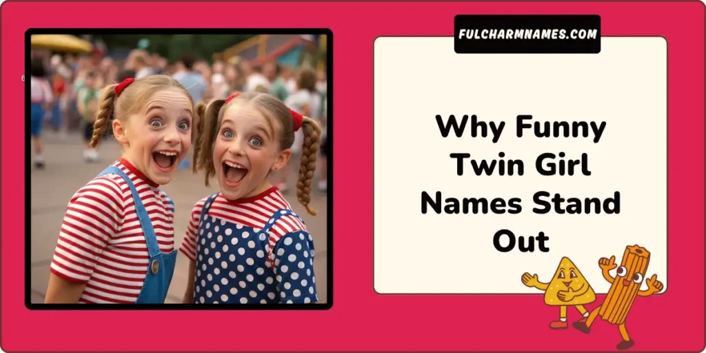 Why Funny Twin Girl Names Stand Out