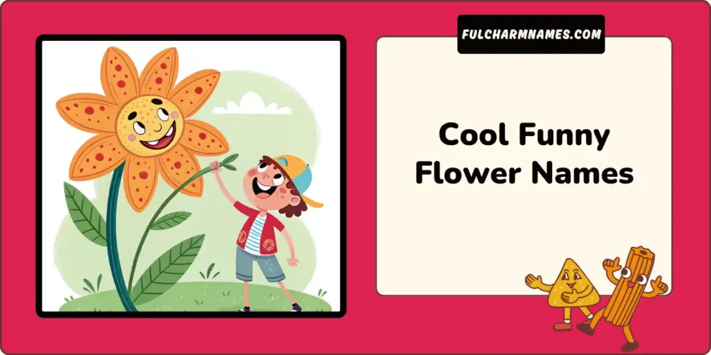 Cool Funny Flower Names