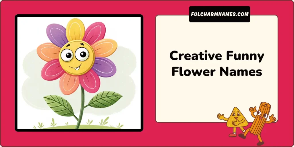 Creative Funny Flower Names