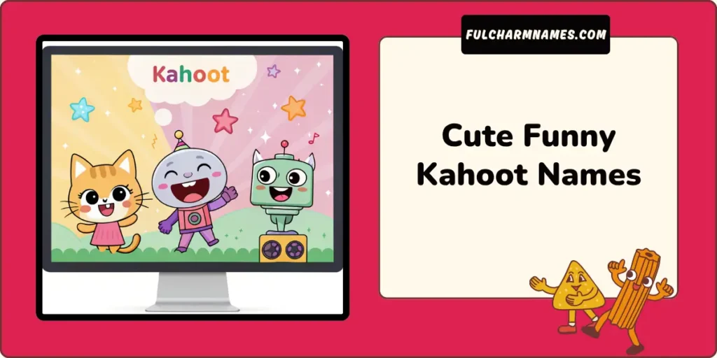 Cute Funny Kahoot Names