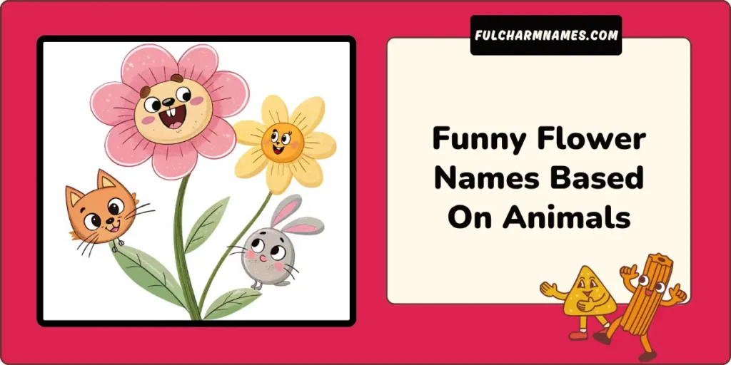 Funny Flower Names Based On Animals