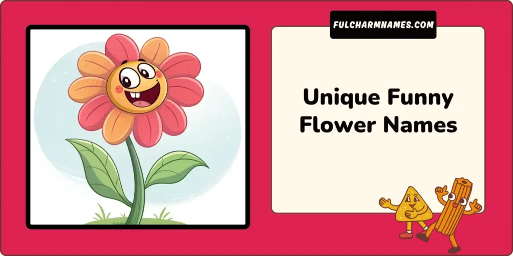 Unique Funny Flower Names