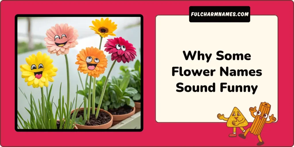 Why Some Flower Names Sound Funny